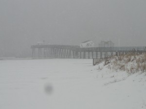 The 14th Street Pier in Ocean City on Monday, March 3.