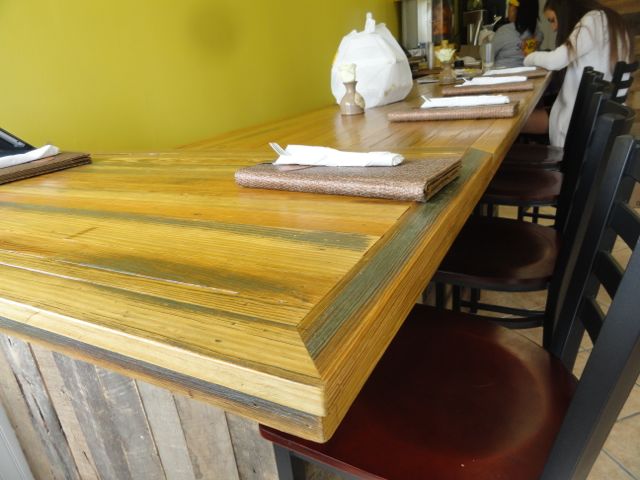 A piece of the historic Christian Brothers retreat survives as a countertop at the relocated Sunrise Cafe at 1200 Asbury Avenue in Ocean City, NJ.