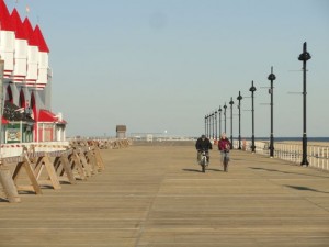 Boardwalk in Ocean City, NJ