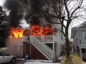 A Feb. 22 fire destroyed the Central Avenue home of Colleen Dougherty in Ocean City.