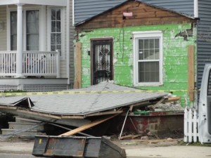 Porch collapse in Ocean City NJ