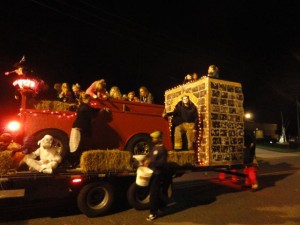 An Ocean City Fire Department float was the final entry in the parade.