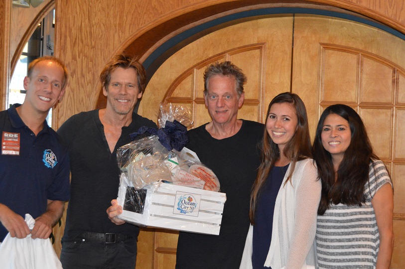 The Bacon Brothers were greeted with plenty of Ocean City treats before the show. 