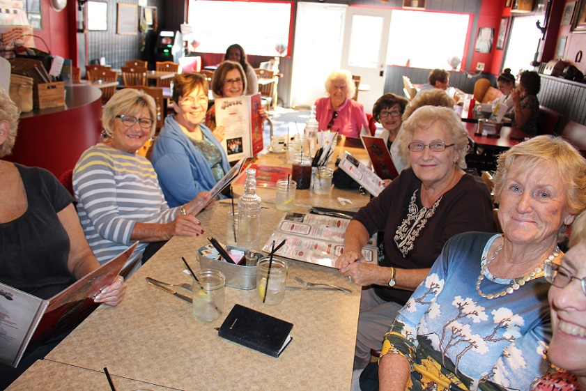 Frankie's by the Bay was the site of this month's Ladies Lunch of the Garden's Plaza. 