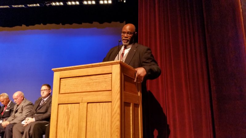 Rev. Darwin Ransom, of the St. Paul Baptist Church in Vineland, said more needs to be done to achieve Dr. King's "dream."