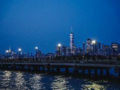 Jersey City at night supporting factors in substance use trends in New Jersey